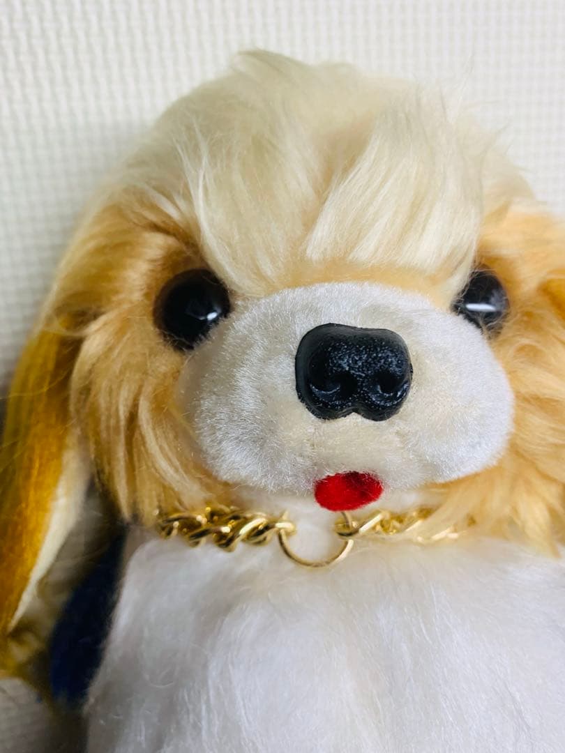 昭和レトロ カネカロン ぬいぐるみ 当時物 犬 いぬ ブラシ付き 高級