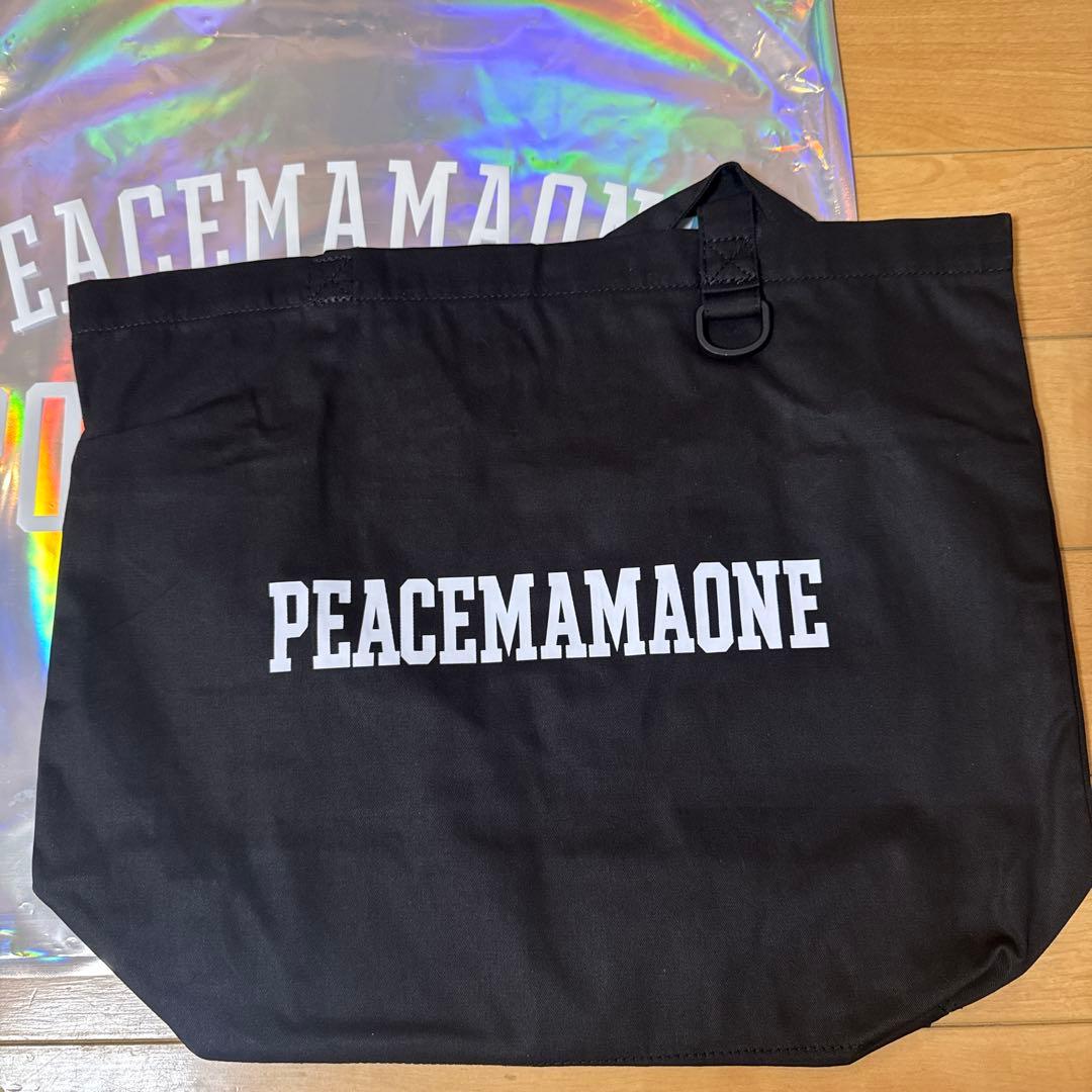 PEACEMAMAONE ✖️MAMAトートバッグ