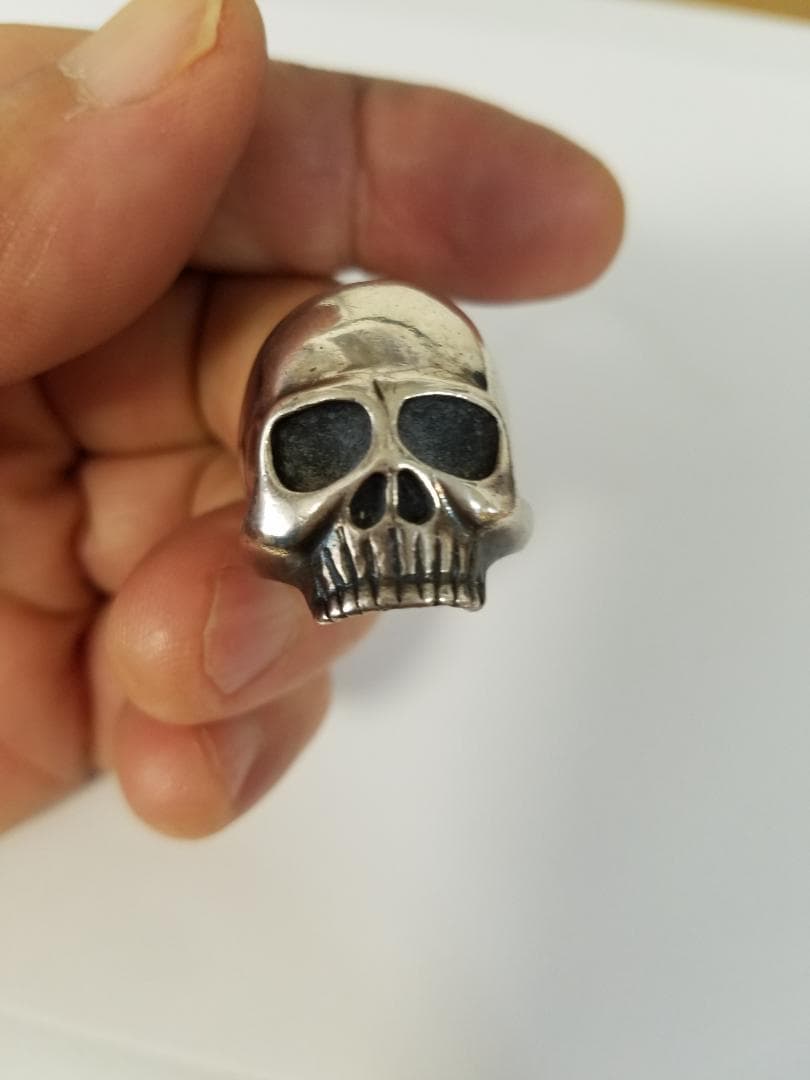 キースリチャーズ　シルバースカルリング