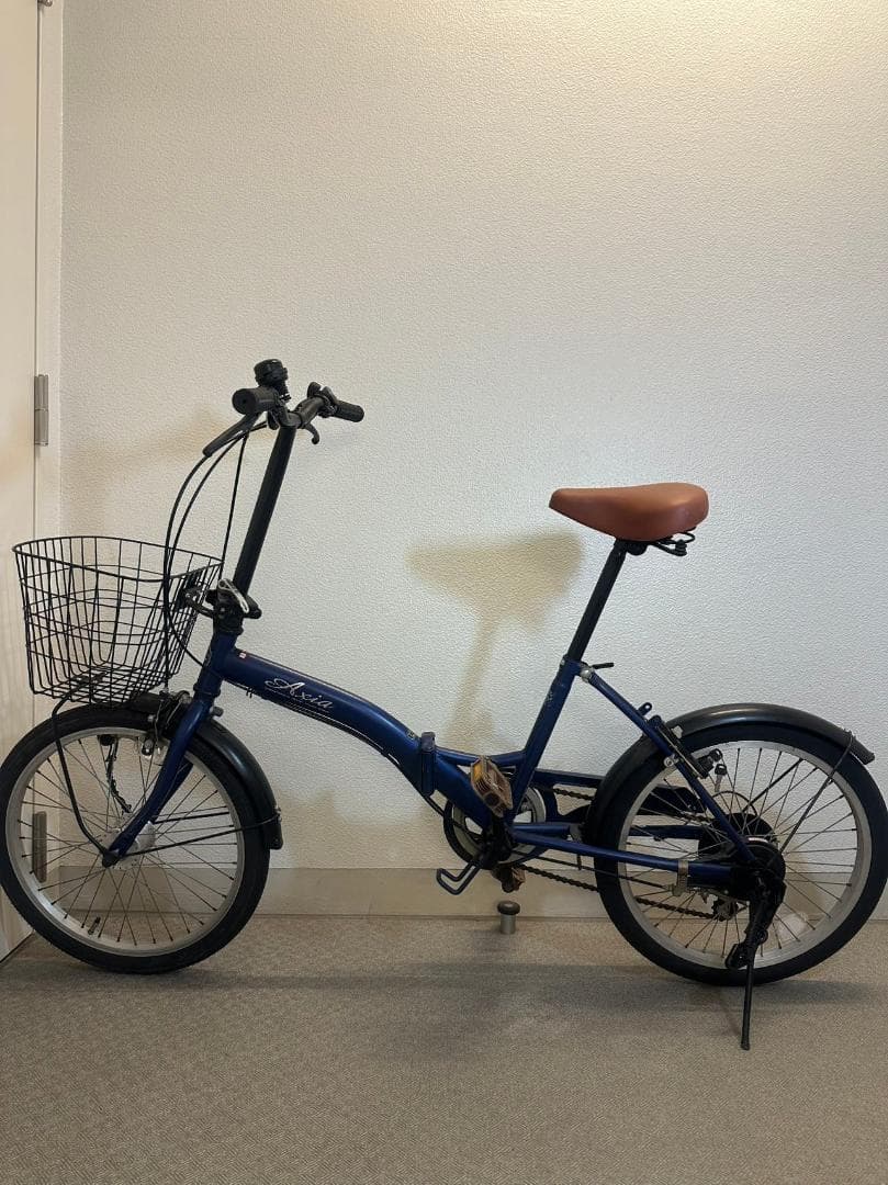 ＤＡＩＮＩＣＨＩ大日産業ＡＸＩＡアクシア２０インチ折りたたみ自転車オートライト付 a.n.design-works 折りたたみ自転車 20インチ ミニベロ おしゃれ