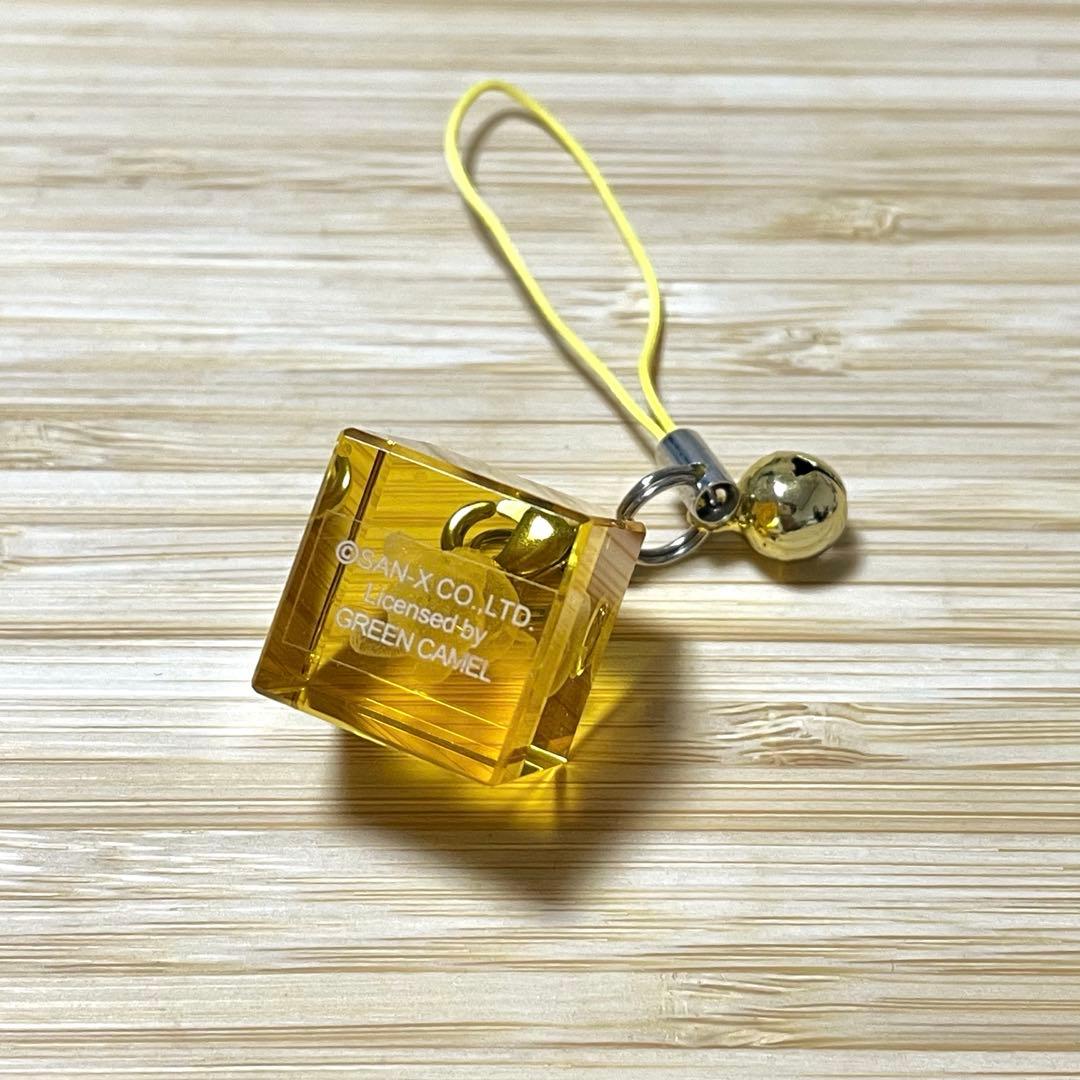 平成レトロ☆ リラックマ クリアキューブ ストラップ レア - メルカリ