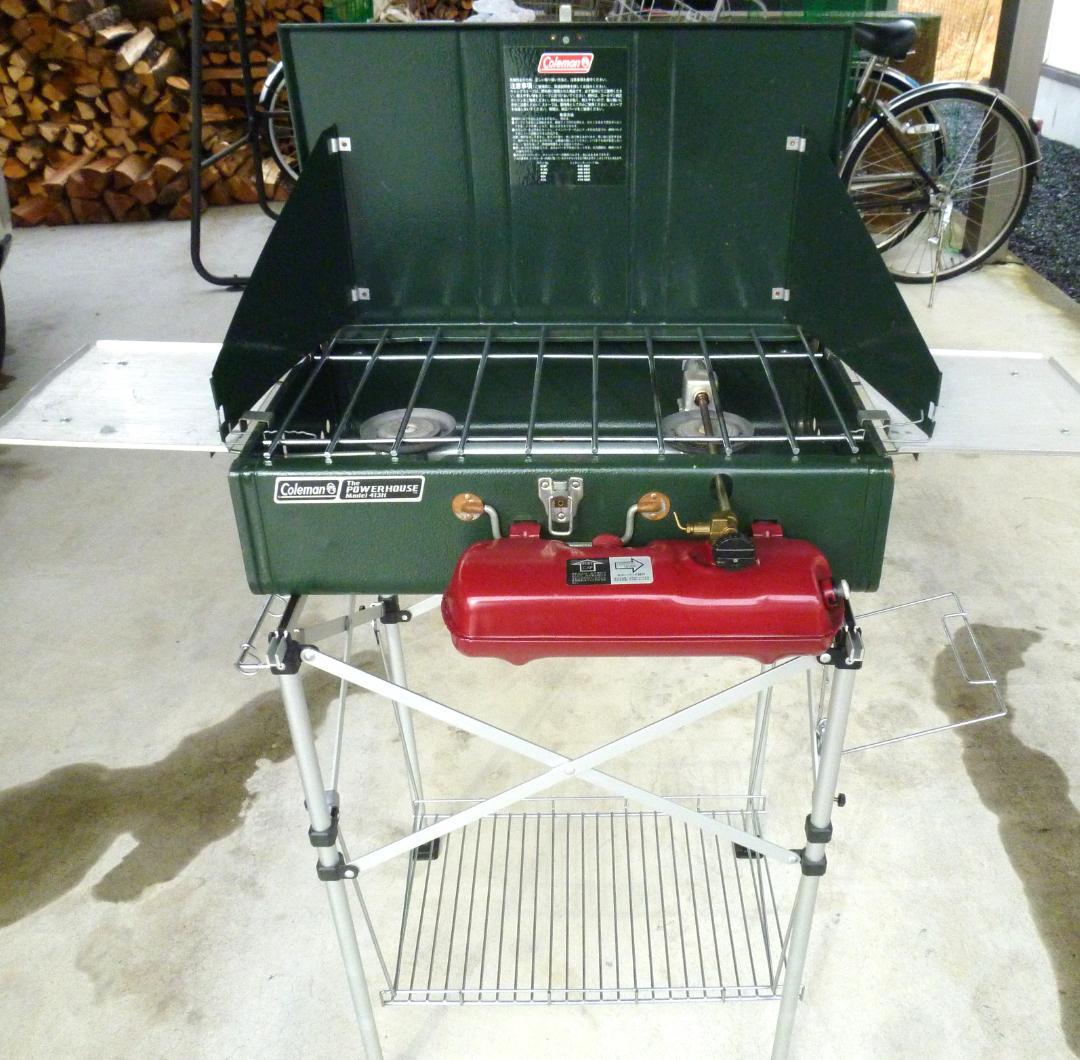 コールマン ツーバーナー413H ツーバーナースタンドフルセット - メルカリ