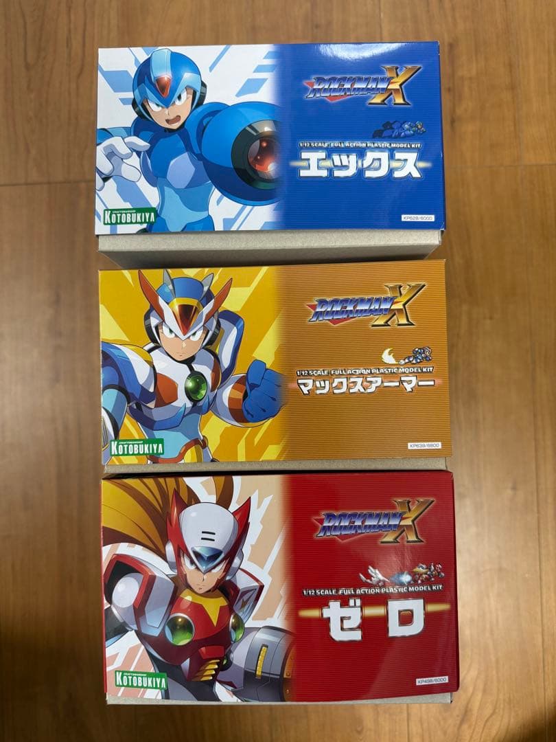 コトブキヤ　ロックマンX ゼロ　マックスアーマー　プラモデル　未組み立てセット