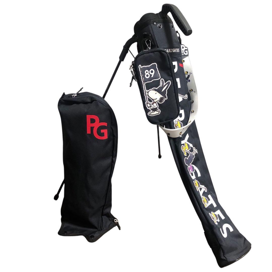 美品 PEARLY GATES セルフスタンドバック スヌーピー 限定モデル