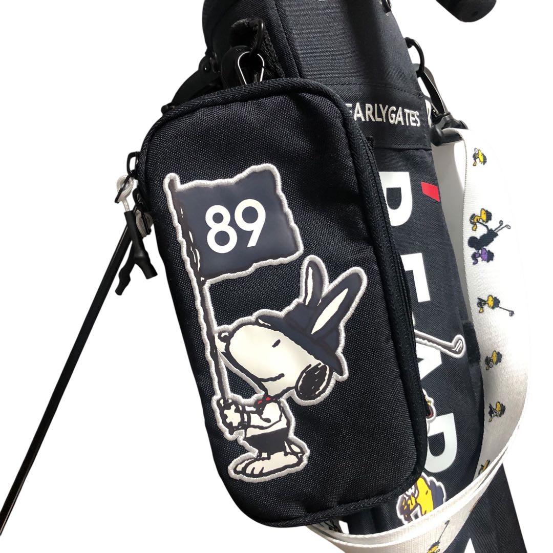 美品 PEARLY GATES セルフスタンドバック スヌーピー 限定モデル