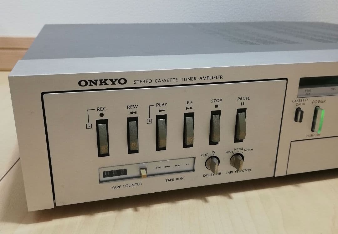 ONKYO カセット チューナー アンプ CX-88 - メルカリ