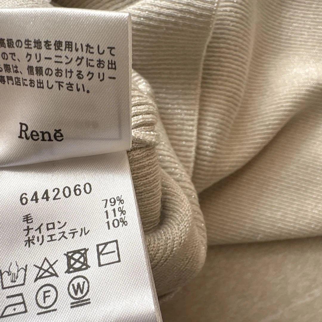 René タートルネックラメセーター 34 - メルカリ