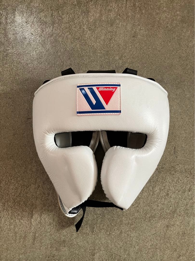 Winning ヘッドギア フルフェイスタイプ ホワイト M FG-2900 ウイニング(WINNING) ボクシング ヘッドギア カラーオーダー(フェイス