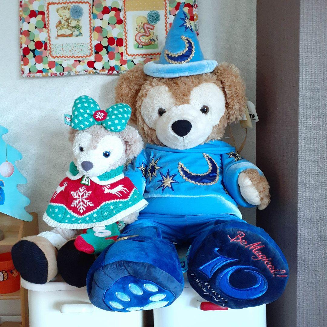 【値下】東京ディズニーシー10周年限定 ダッフィー シェリーメイ 特大ぬいぐるみ