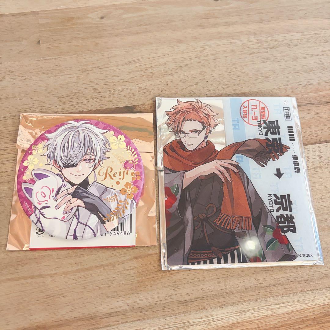 東京エイリアンズ 東エリ 雨宮零士 兵吾夏希 缶バッジ アクリル