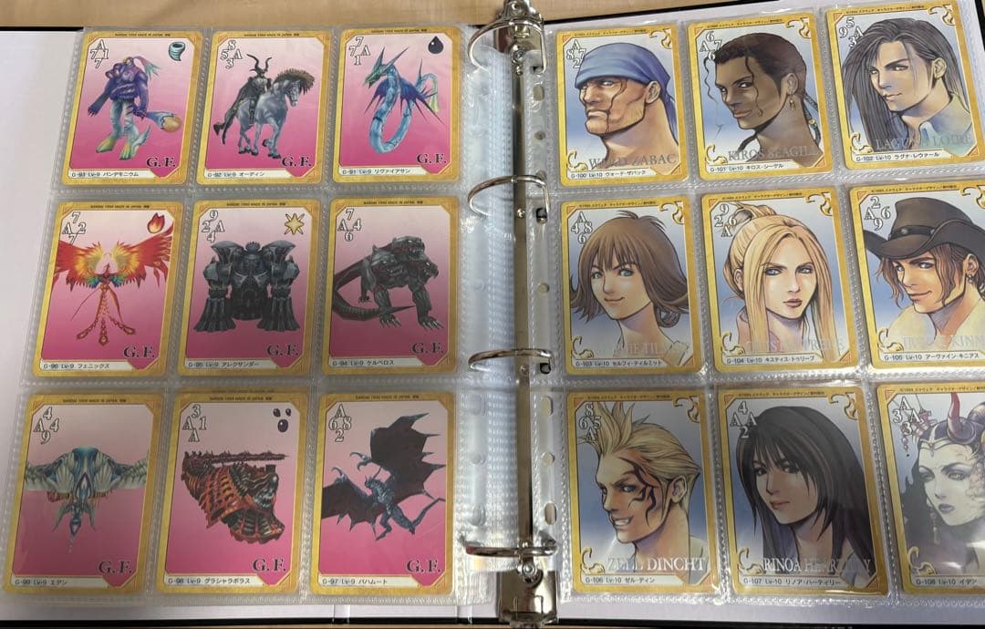 ファイナルファンタジーVIII カードダスマスターズ 　全182種 フルコンプ