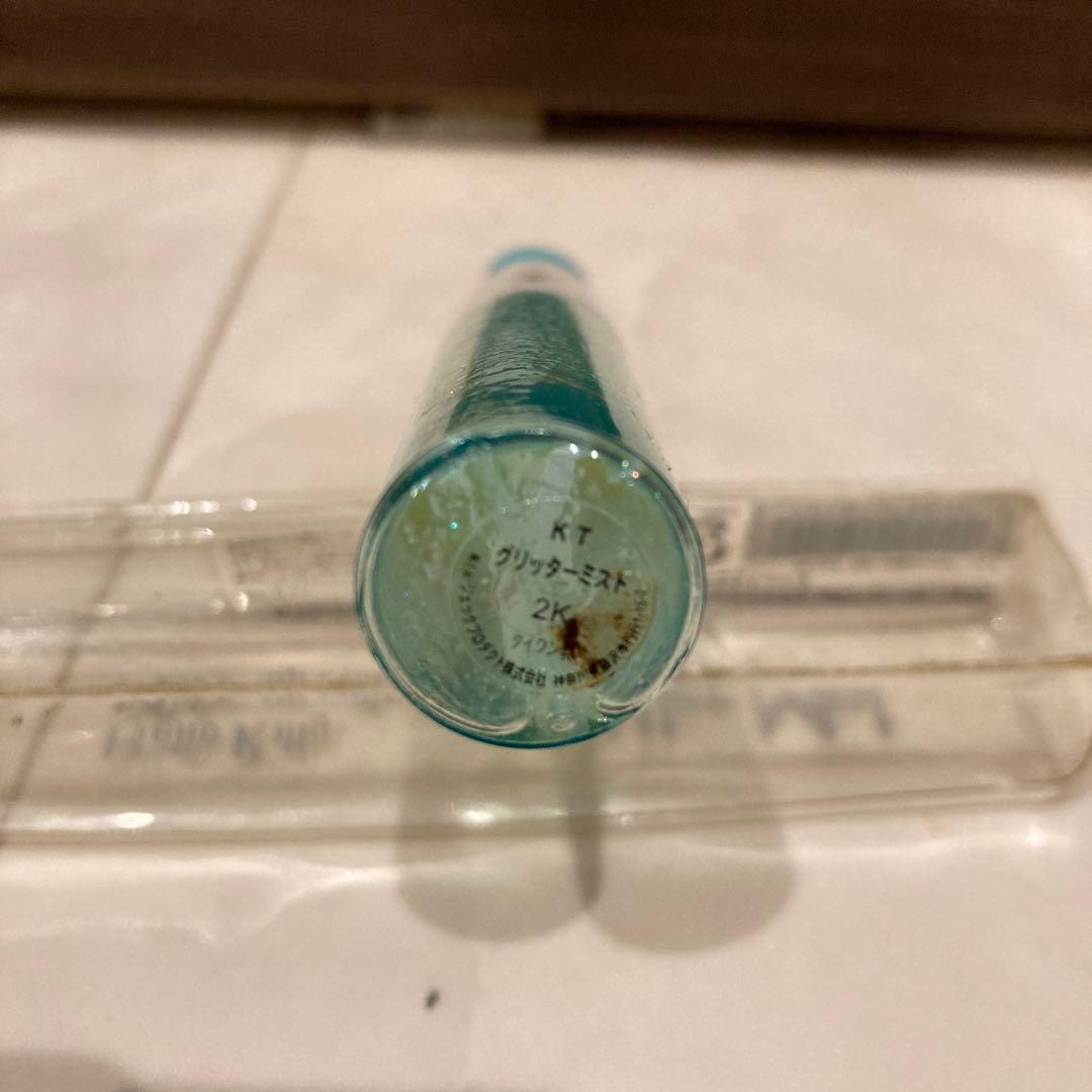 レトロ《2002年 ハローキティ グリッターミスト》当時物 コスメ☆ブルー