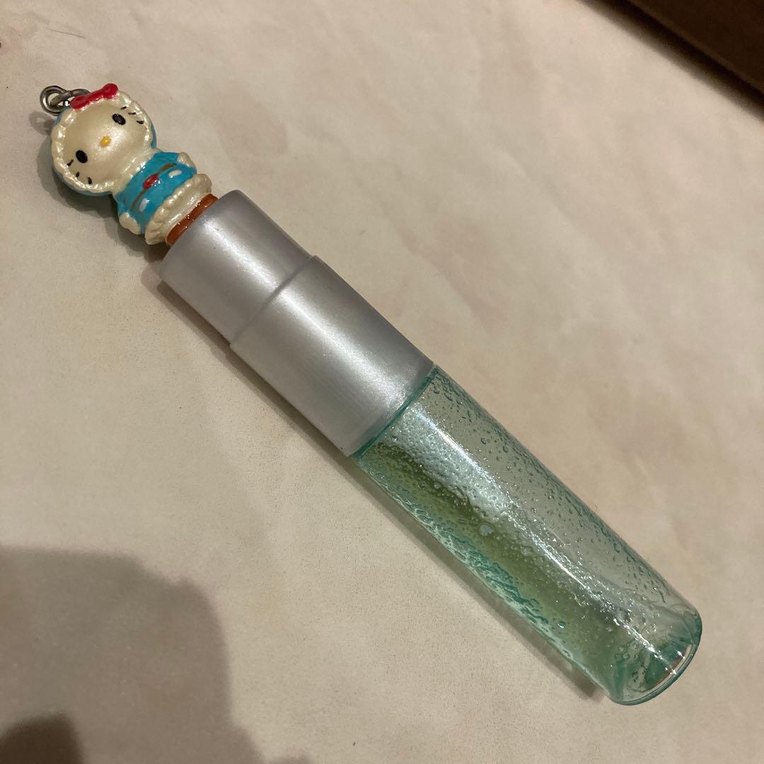 レトロ《2002年 ハローキティ グリッターミスト》当時物 コスメ☆ブルー