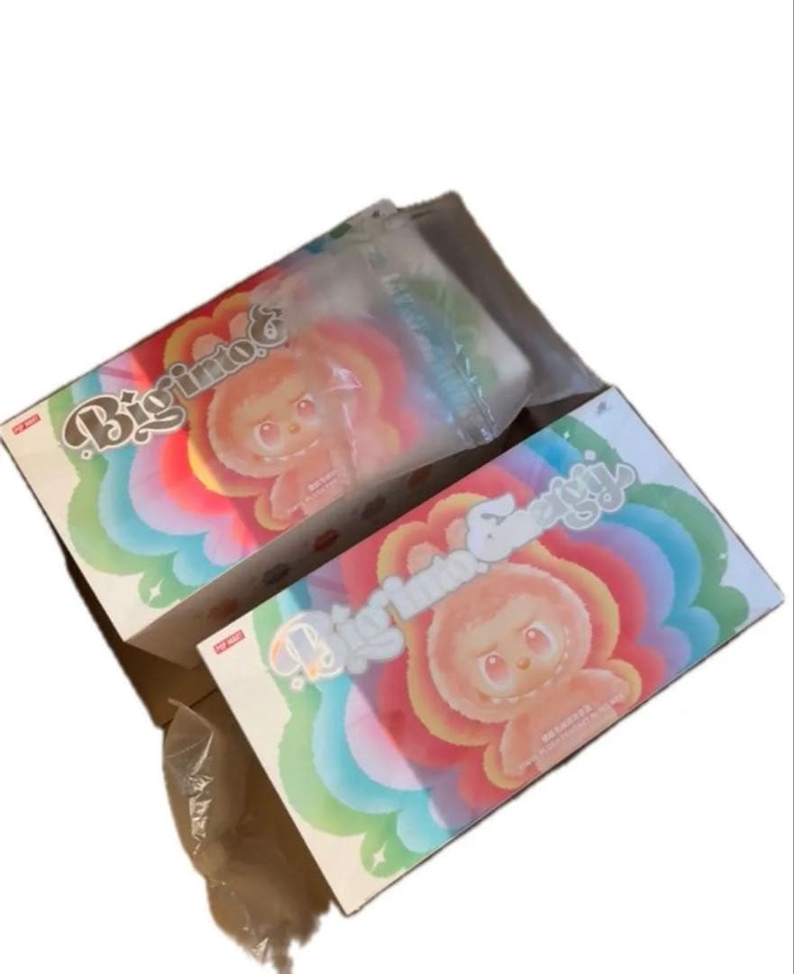 LABUBU POP MART Big into Cherryyぬいぐるみ本体