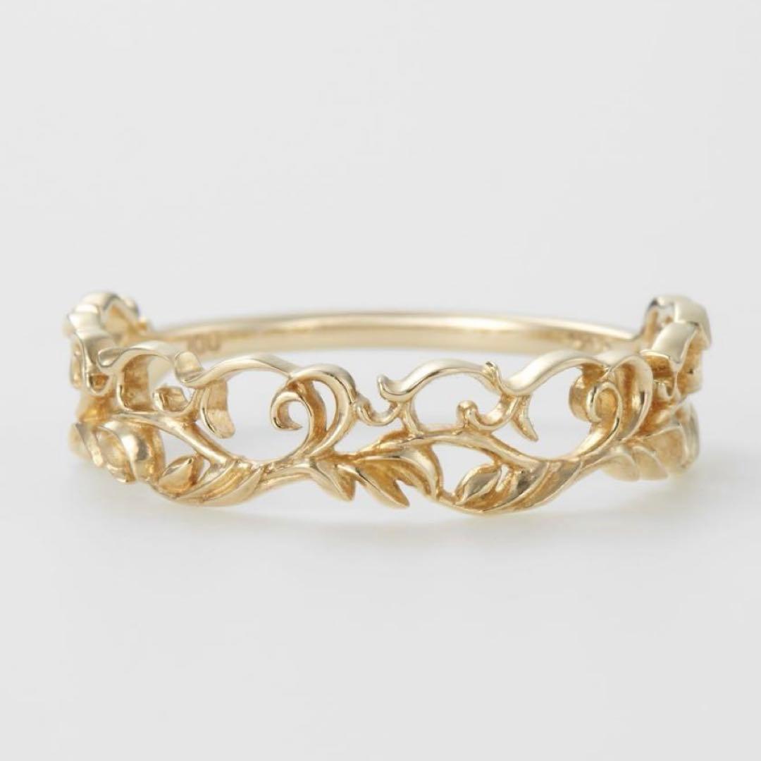 agete 透かしリング 中古・古着通販】agete (アガット) 透かしデザインリング サイズ:下記