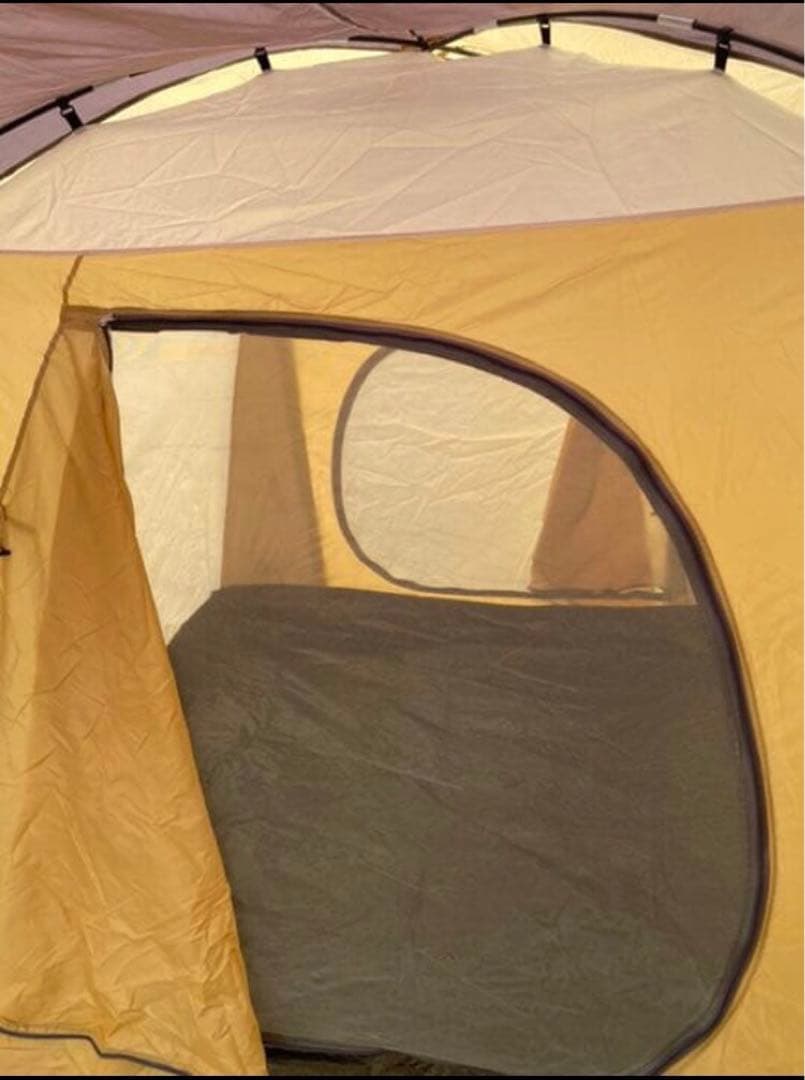 2〜3人用テントセット(テント本体、別跳ね上げポール、ペグ、グランド