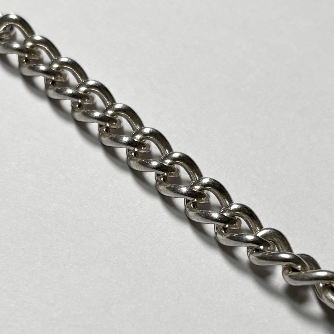 イギリス製 1979年 英国ヴィンテージ IDブレスレット 喜平 シルバー925