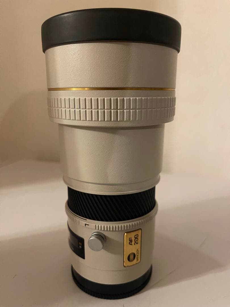 MINOLTA ハイスピード AF APO 200mm レンズ - メルカリ