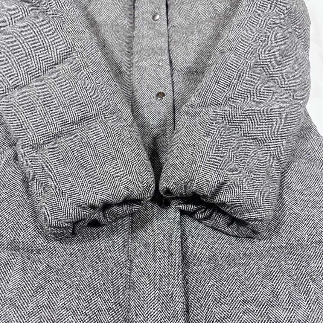 美品 23区 ダウンコート 3way ヘリンボーン シルク混 ファー 38 - メルカリ