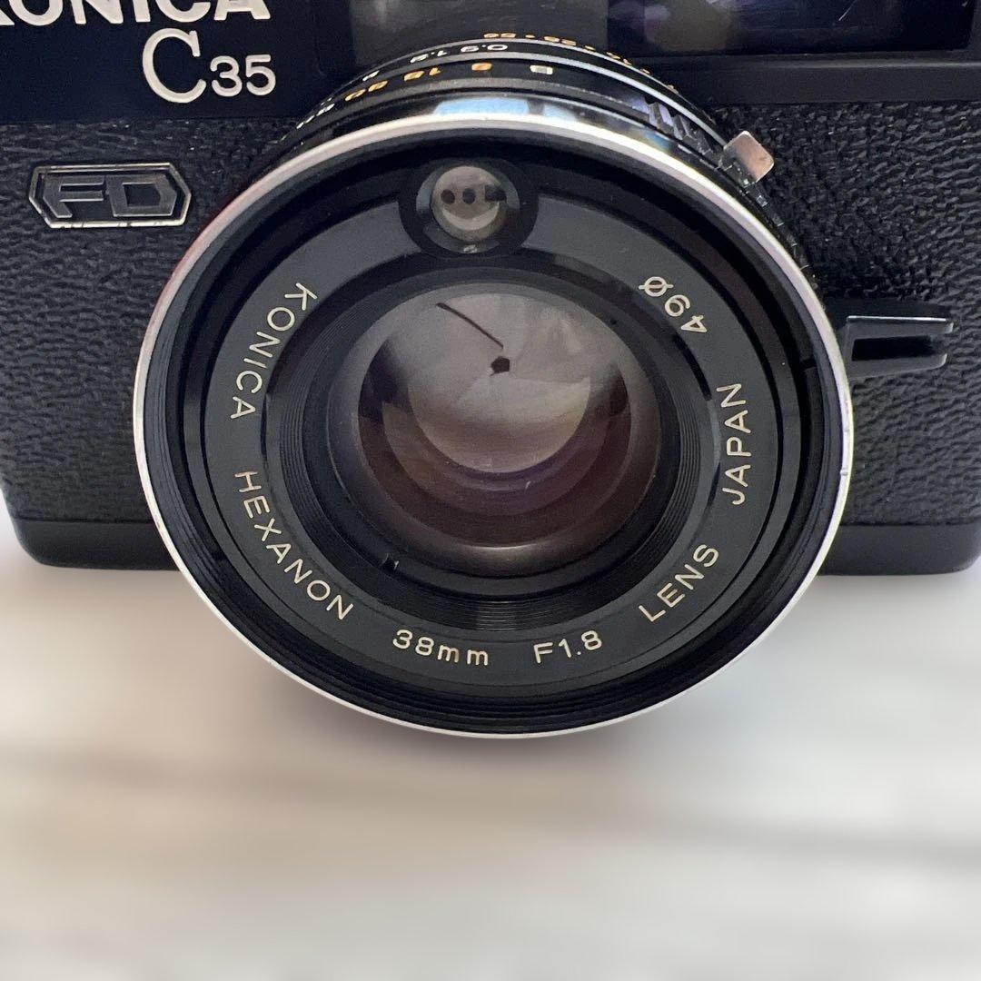 KONICA C35 FD☆ブラック☆動作未確認 - メルカリ