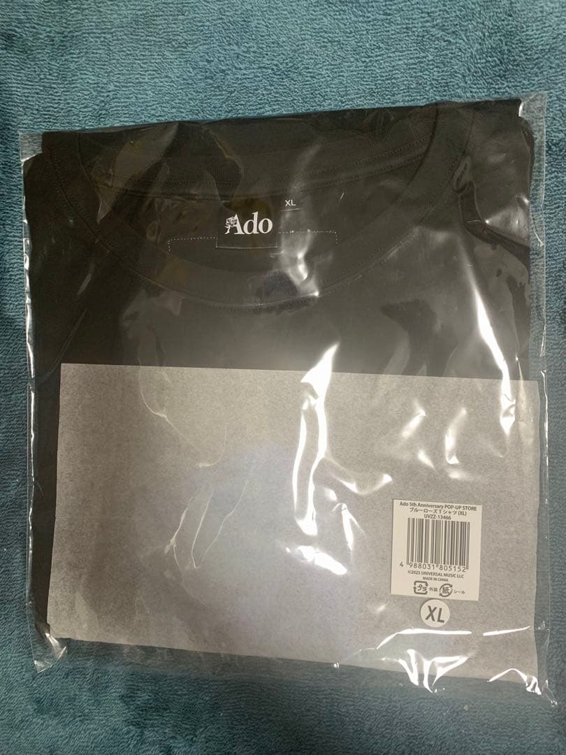 XL Ado 5th Anniversary ブルーローズTシャツ　よだか