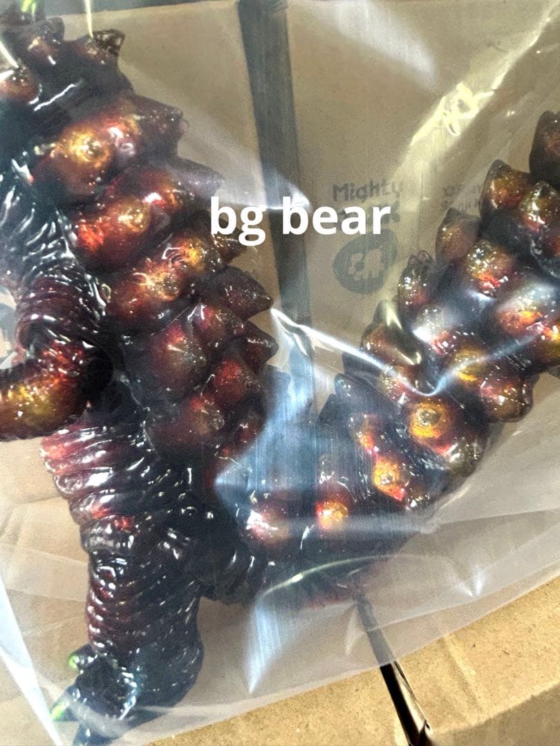 レオパ怪獣 ファイアーアゲート ヤモリ モンスター 可動 ソフビ