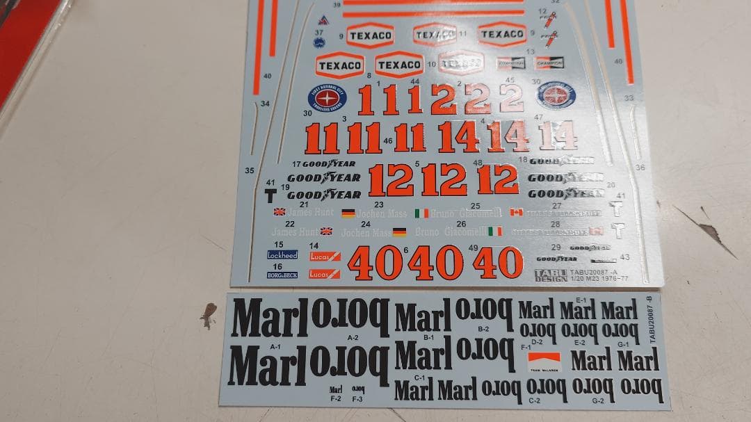 自動車 TAMIYA McLaren M23 1976 1/20