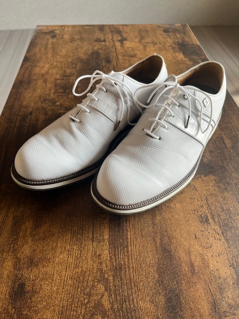 FJ ドライブジョイ プレミアパッカード LACED 26.5cm Ｗ　ホワイト