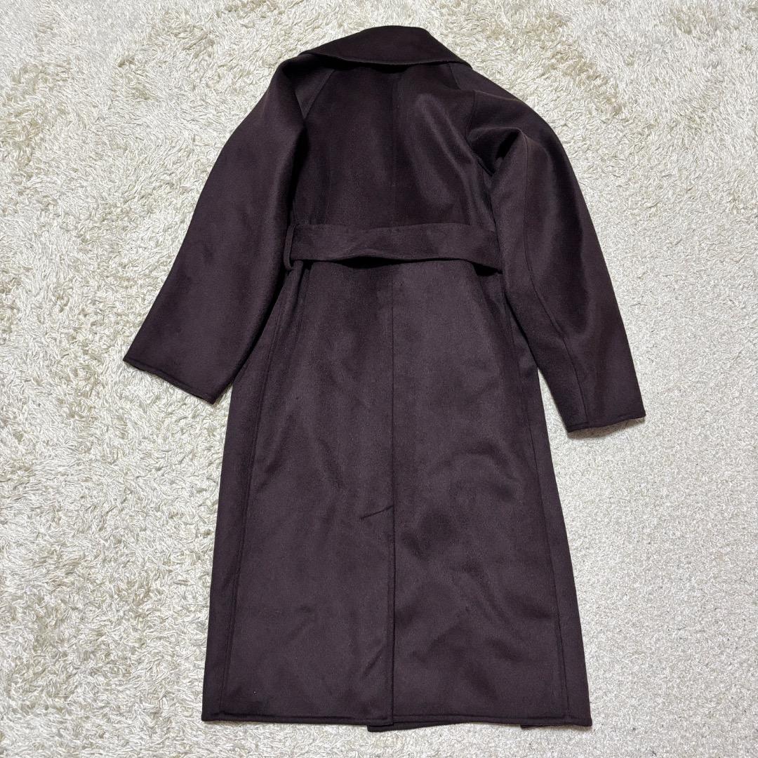 ユニクロ＋J カシミヤブレンドラップロングコート ブラウン - メルカリ