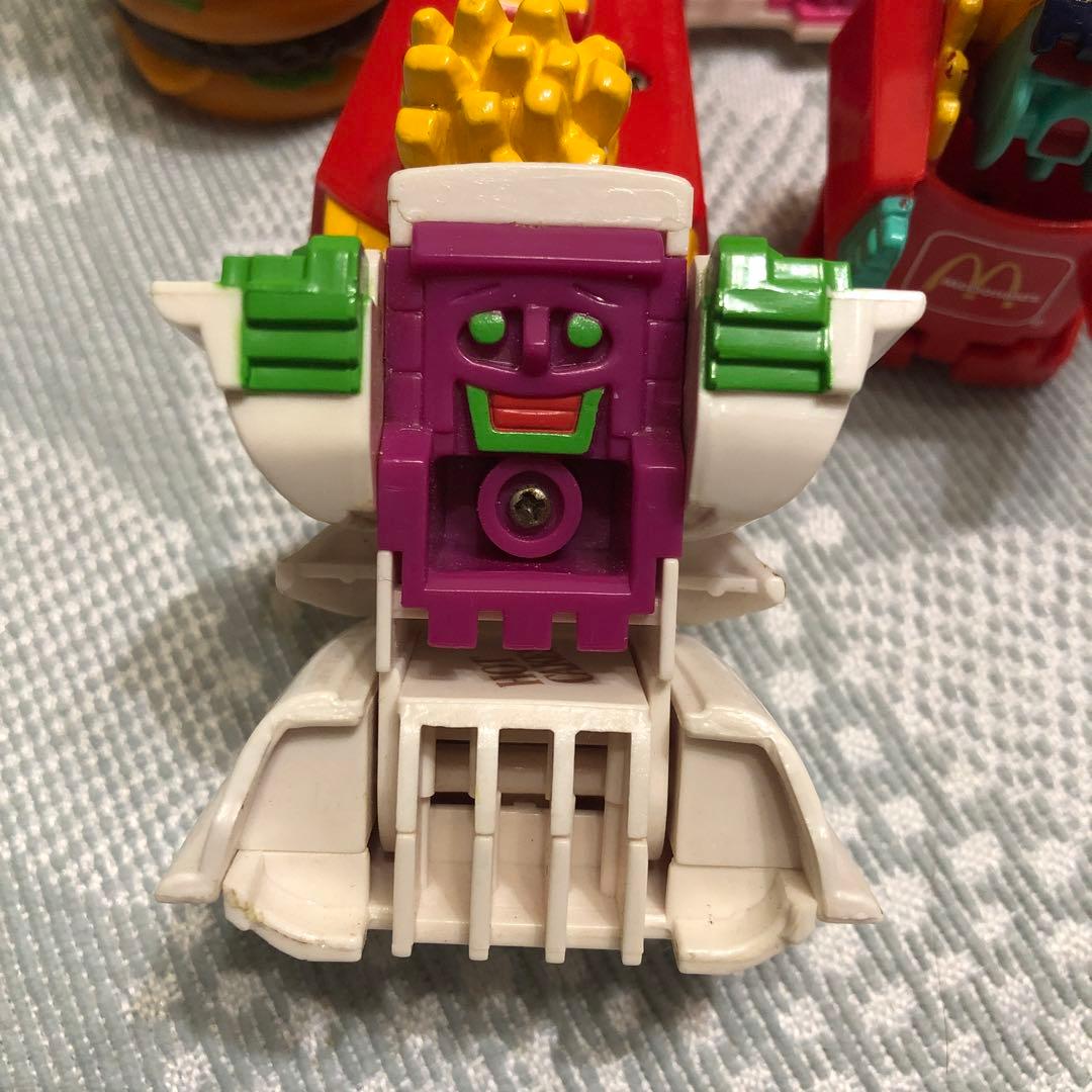 マクドナルド 変形ロボ レア品