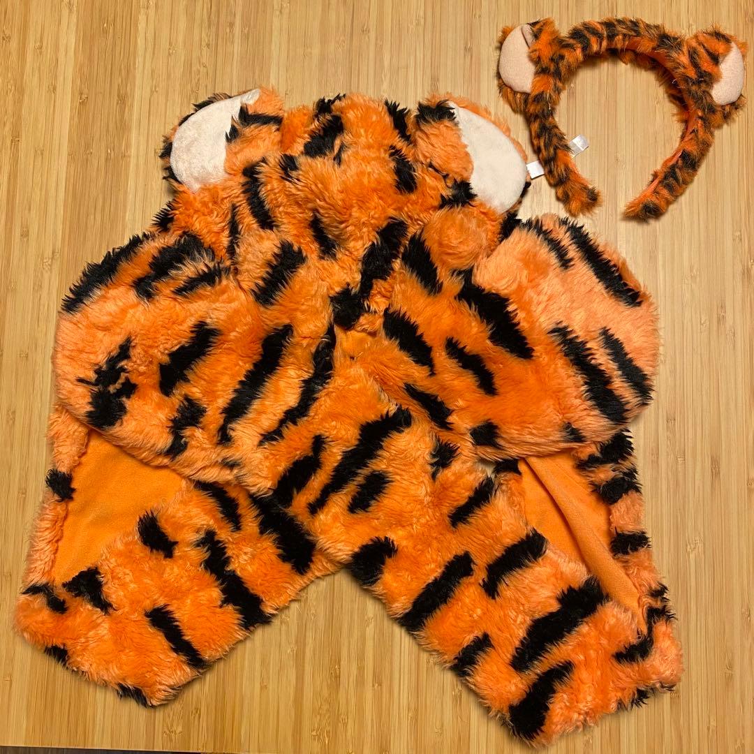 ティガー ファンキャップ マフラー カチューシャ ディズニー セット ディズニーリゾート ティガー ファンキャップ マフラー チシャ猫