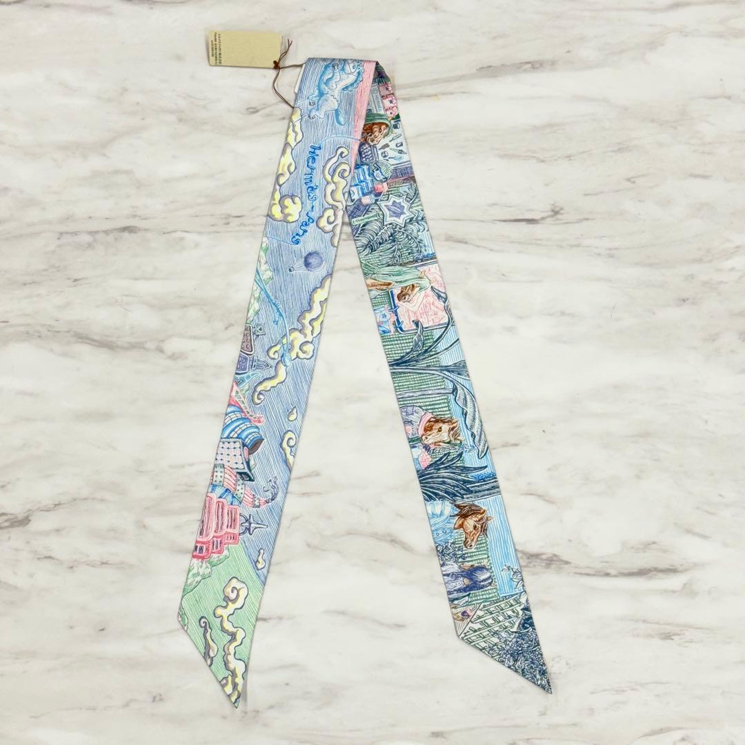 新品未使用 HERMES エルメス ツイリー 《シティー・オブ・ライト