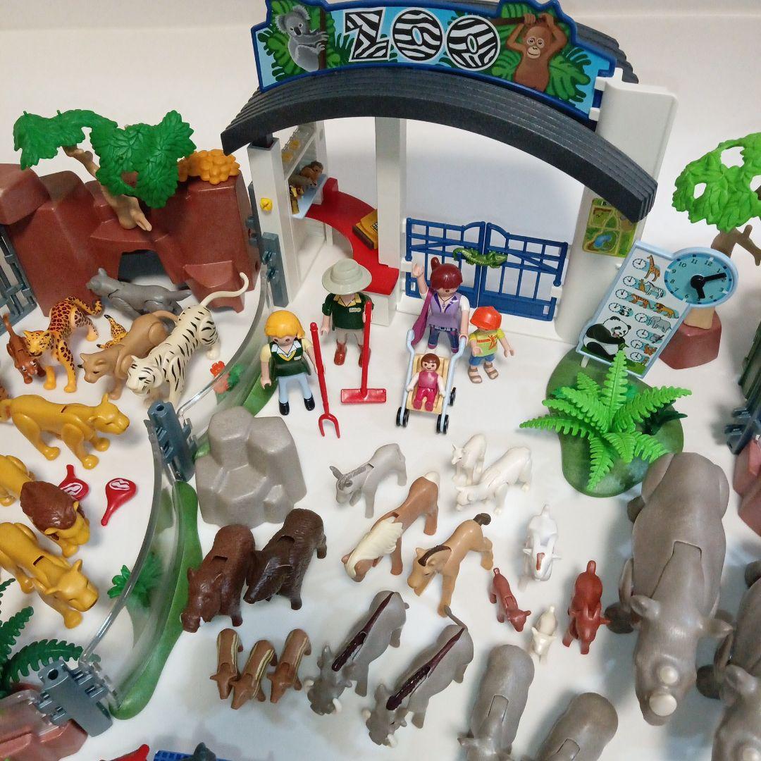 プレイモービル 動物園 ZOO とどうぶつ色々セット - メルカリ
