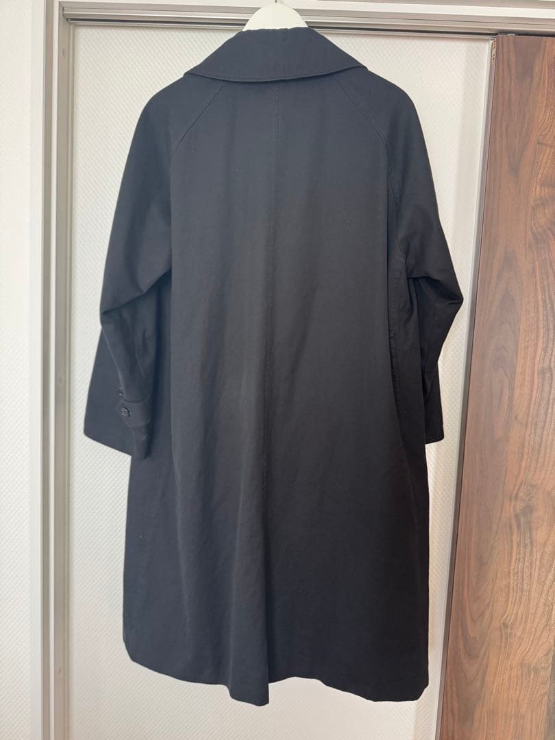 23SS コモリ comoli サイズ3 タイロッケンコート ブラック