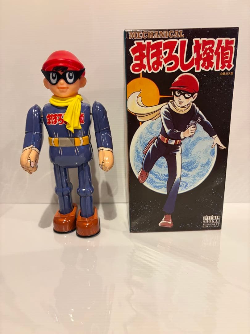 ビリケン商会　ブリキ　まぼろし探偵　ゼンマイ式歩行
