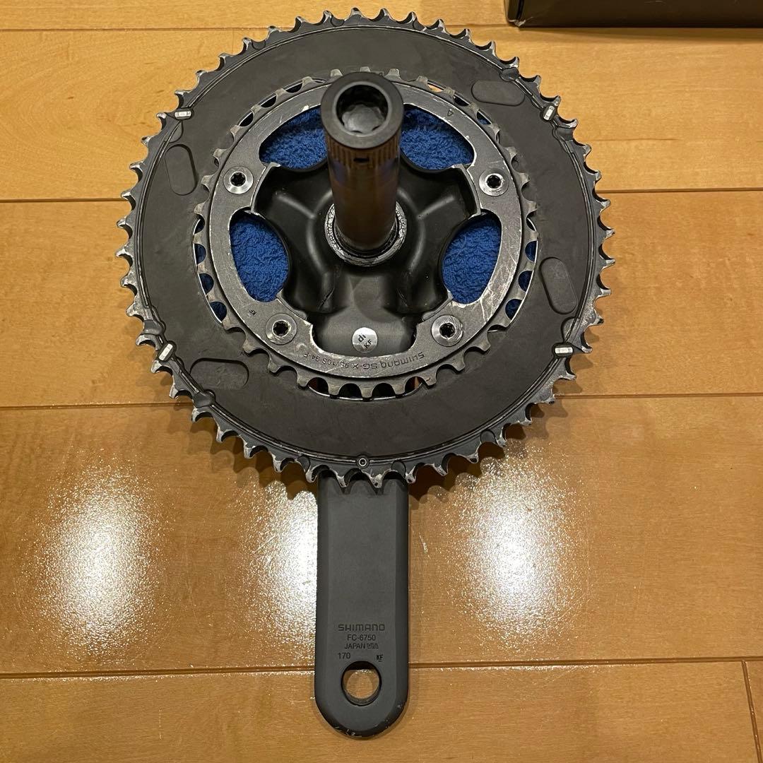 FC-6750 ULTEGRA 170mm 50/34T クランクセット