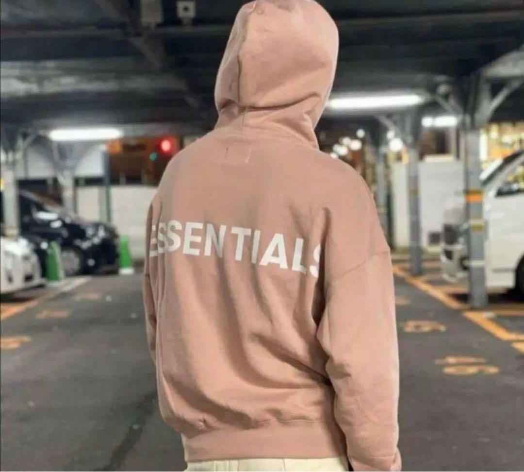 新品 FOG ESSENTIALS エッセンシャルズ パーカー ピンク - メルカリ