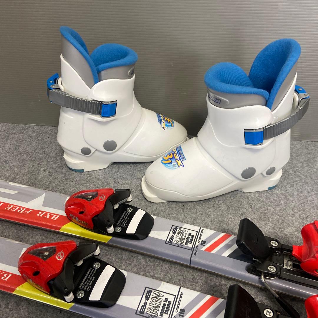 ☆メンテナンス済 子供スキーセット 身長118~130cm前後のお子様向け