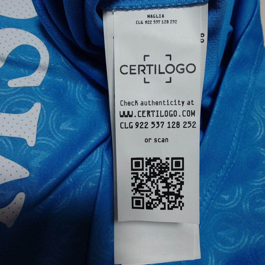 希少】シメオネ 直筆サイン入りユニ セリエA SSCナポリ - メルカリ