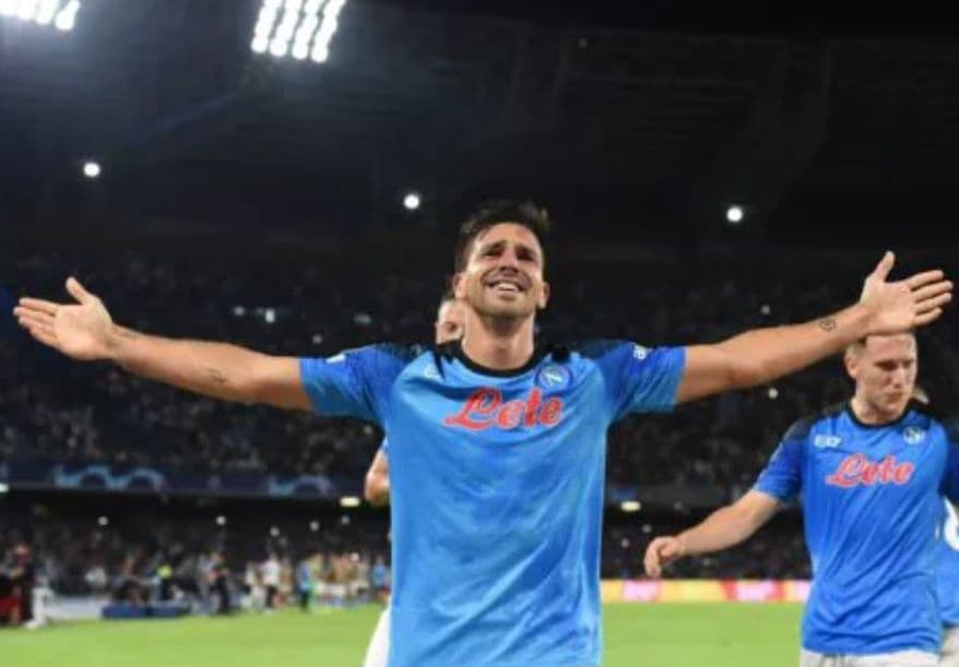 希少】シメオネ 直筆サイン入りユニ セリエA SSCナポリ - メルカリ