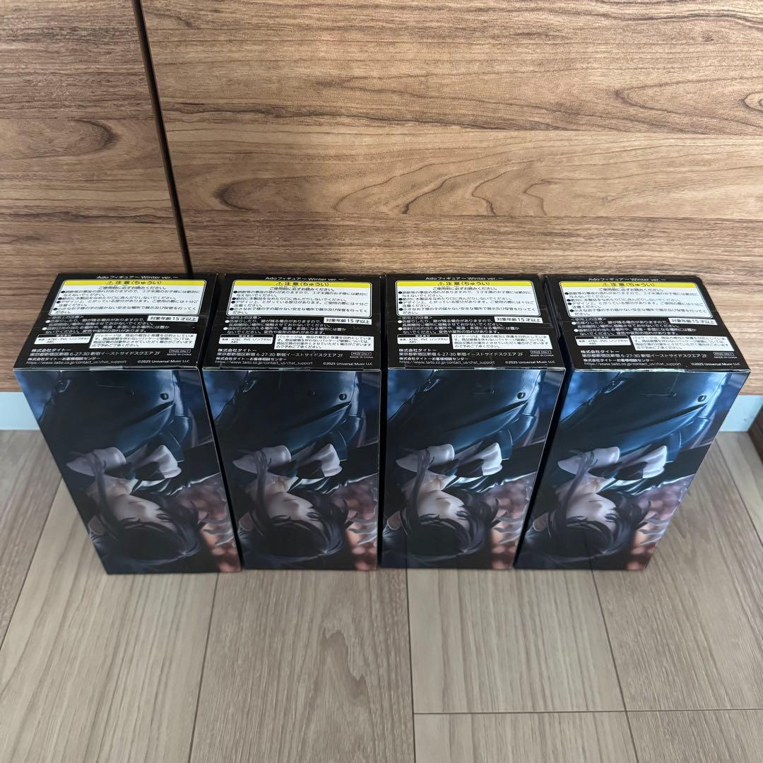 ラウンドワン限定 Ado フィギュア Winter ver. 4個セット