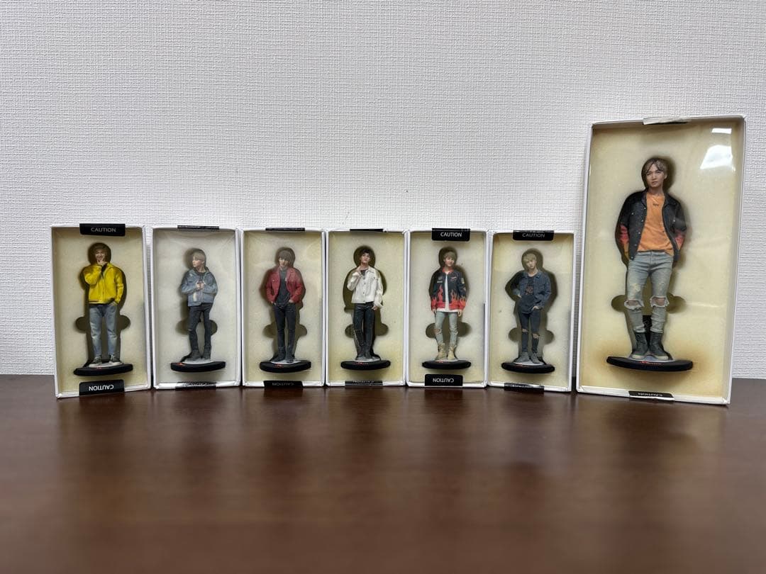 BTS 防弾少年団 SK telecom テレコム公式　フィギュア　7点