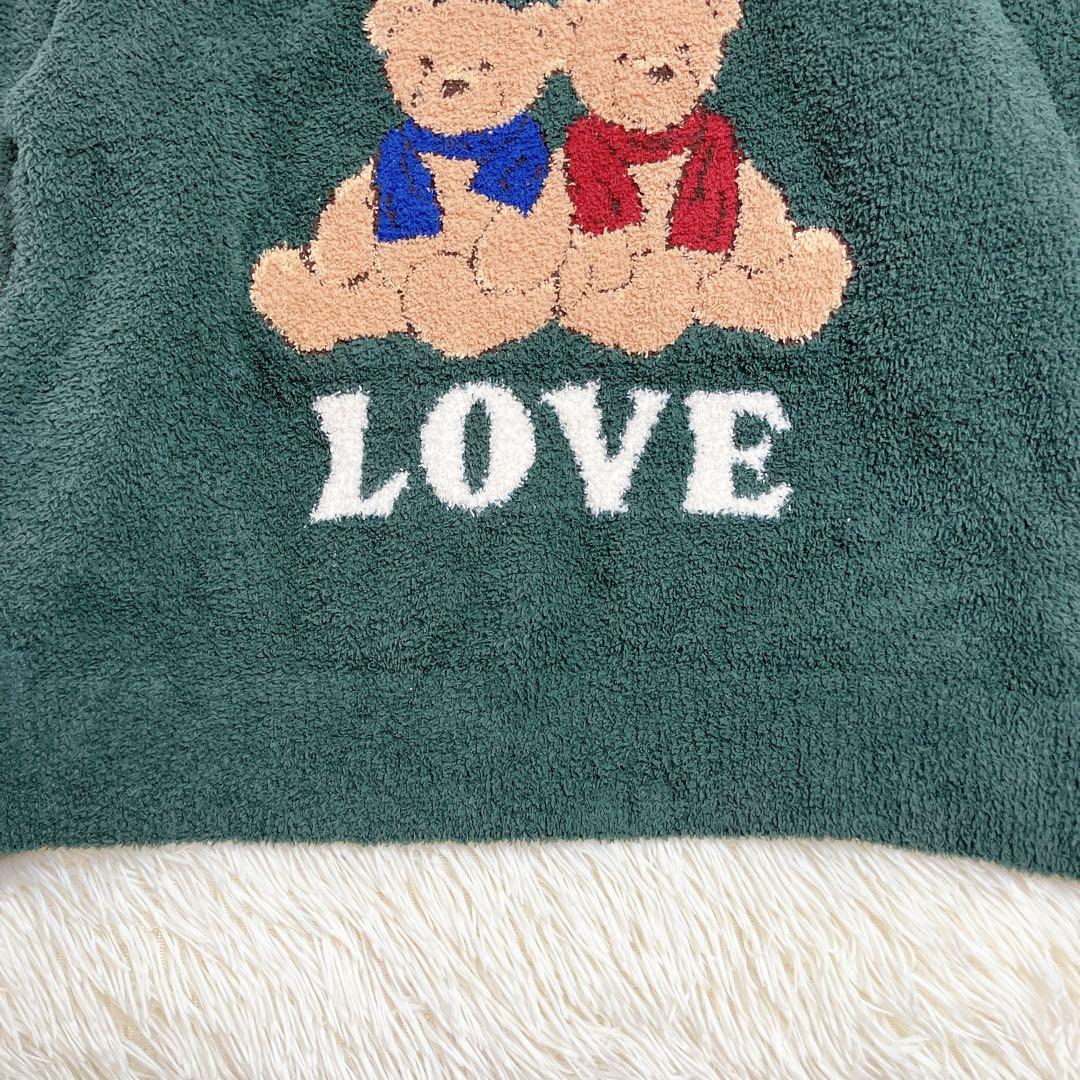 ジェラートピケ gelato pique クマ刺繍ルームウェアセット パジャマ