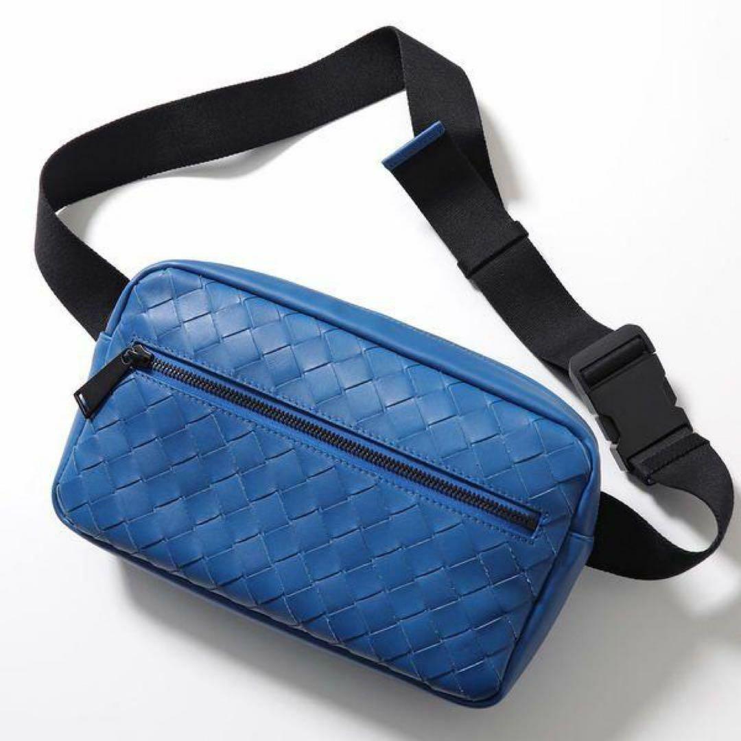 ボッテガヴェネタ ボディバッグ/ベルトバッグ/ウエストバッグ メンズ ブルー ボッテガヴェネタ (ボッテガ・ヴェネタ) ボディバッグ/ベルトバッグ