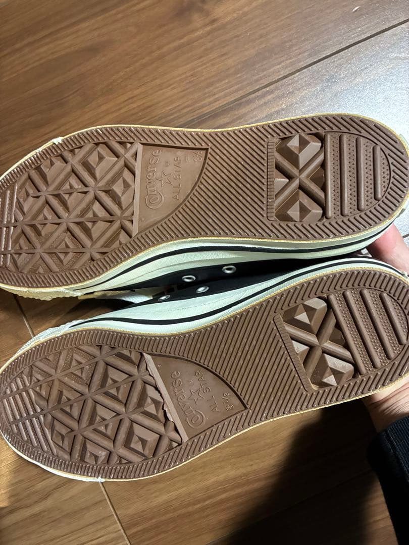 デッドストック ヴィンテージ コンバースオールスター レザー 8.5 27.0