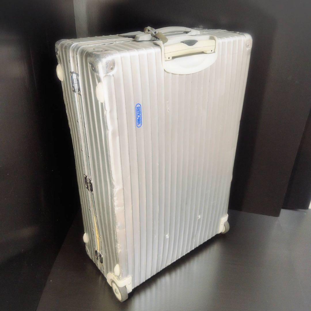 希少 青ロゴ RIMOWA リモワ クラシックフライト 2輪 キャリーケース 大