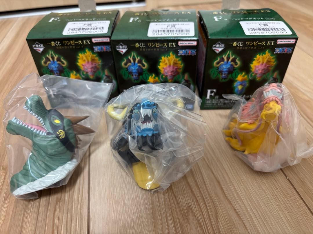 一番くじ ワンピースEX悪魔を宿す者達vol.3 C賞、E賞、F賞 セット売り