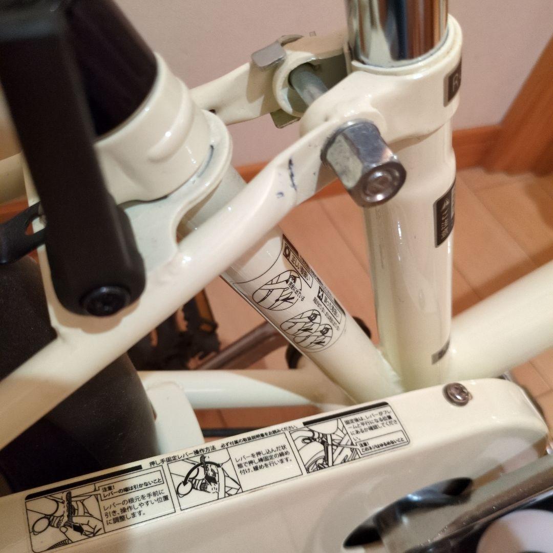 無印良品 16型 子供自転車 押し棒 補助輪 ヘルメット付 - メルカリ