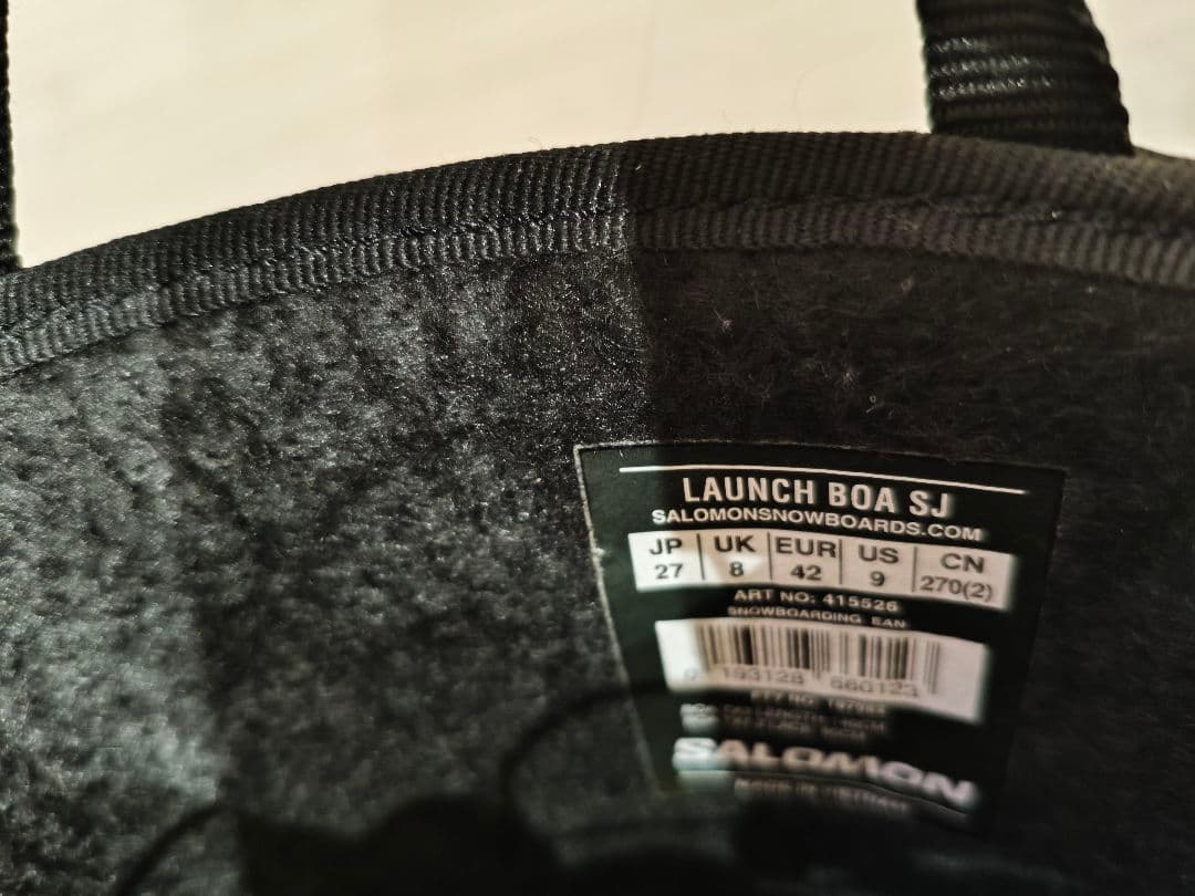 SALOMON LAUNCH BOA スノーボードブーツ 27.0cm サロモン