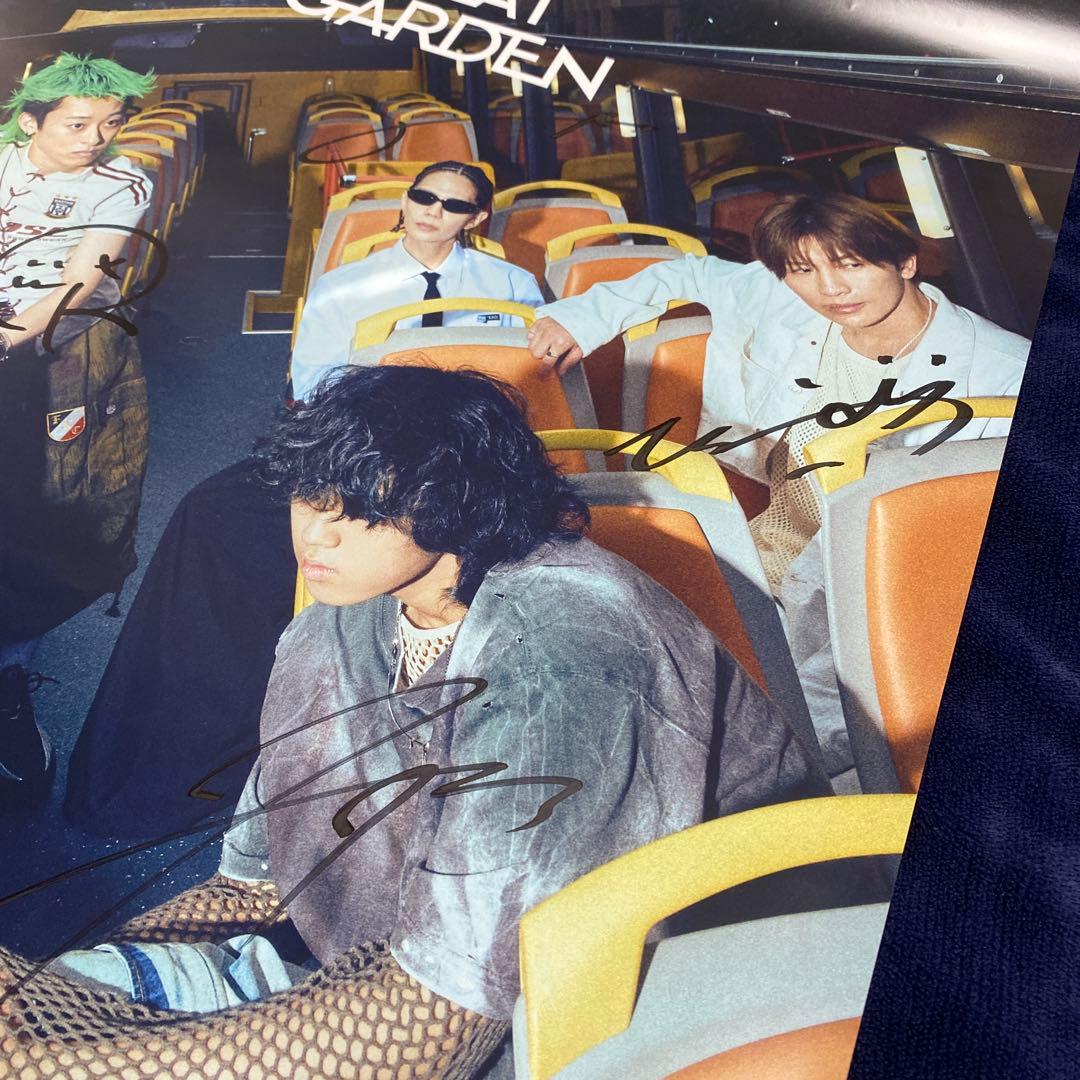 THE BEAT GARDEN サイン入りポスター MADE IN DAMAGE